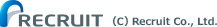 (C) Recruit Co.,Ltd.